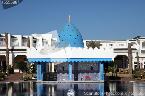 Image of Hotel swimming pool in Hammamet, Tunisia