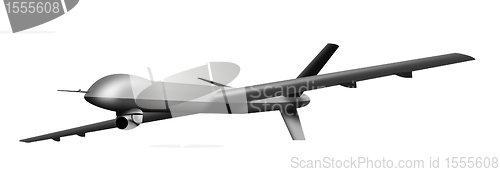 Image of  remote controlled drone aircraft