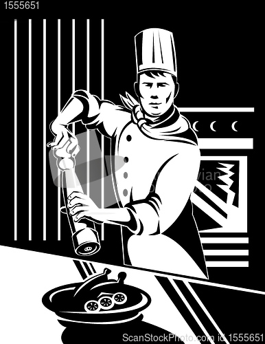 Image of chef, cook or baker