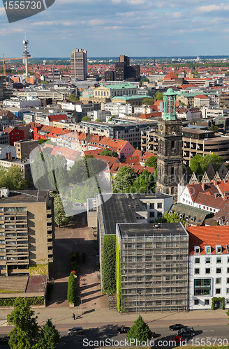 Image of View on the center of Hannover