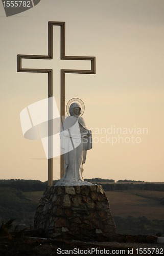 Image of The virgin statue