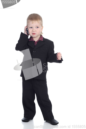 Image of Little businessman