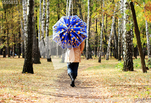 Image of Women with umbrella