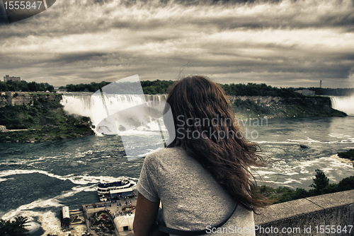 Image of Staring at Niagara Falls, Canada