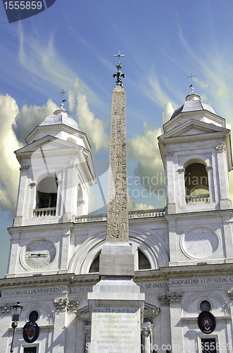 Image of Trinita' dei Monti in Rome