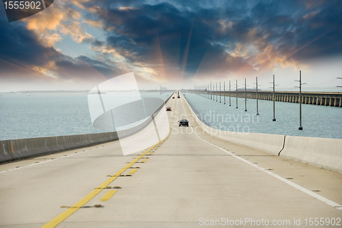 Image of Sky Colors on Overseas Highway