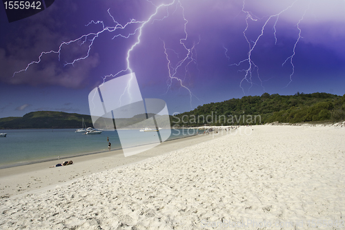 Image of Colors of Whitehaven Beach, Australia