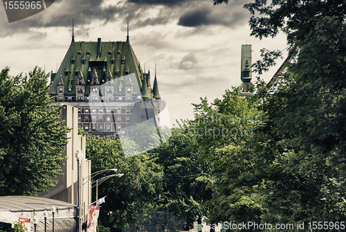 Image of Architecture and Colors of Quebec City