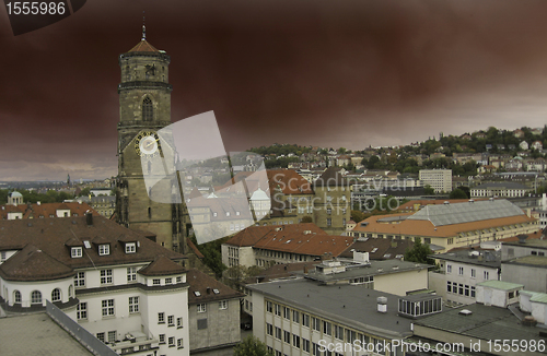 Image of Sky  and Clouds over Stuttgart