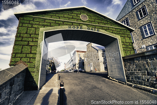 Image of Architecture and Colors of Quebec City