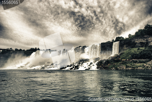 Image of Colors and Vegetation of Niagara Falls