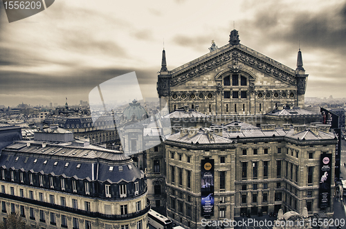 Image of Architectural Detail of Paris in Winter