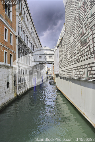 Image of Ponte dei Sospiri in Venice, Italy