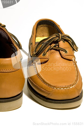 Image of rugged quality leather moccasin