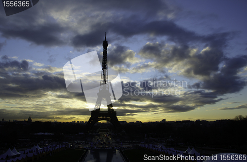 Image of Paris in Winter