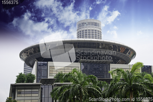 Image of Singapore Skyscrapers and Architecture