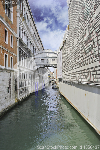 Image of Ponte dei Sospiri in Venice, Italy