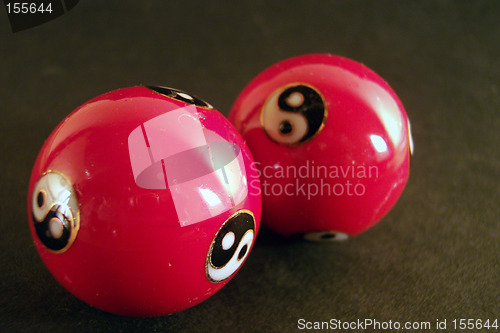 Image of red stress balls