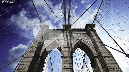 Image of Sky over Borooklyn Bridge