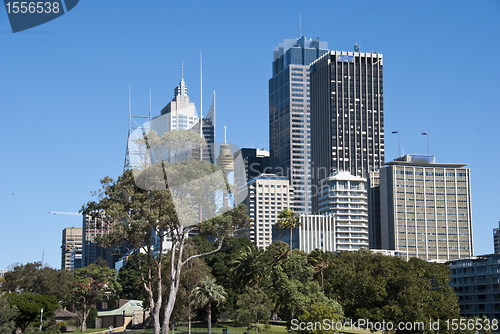Image of Detail of Sydney on a Winter Morning, Australia