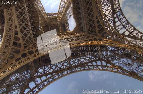 Image of Paris in December, France