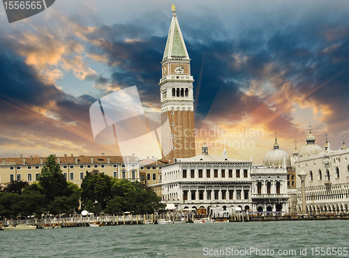 Image of Piazza San Marco from the Sea, Venice