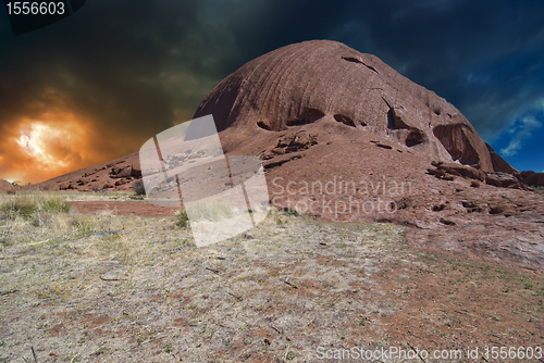 Image of Colors and Mountains of Australian Outback