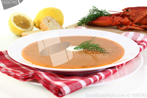 Image of Lobster cream soup