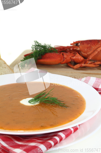 Image of Lobster cream soup