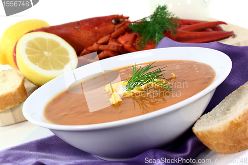 Image of Lobster cream soup