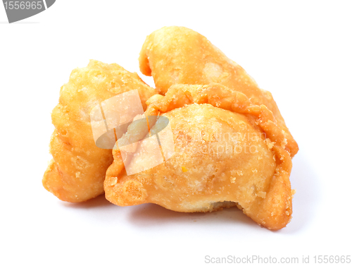 Image of traditional chinese new year food, Jau gok , Oil Cape