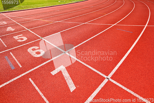 Image of running track