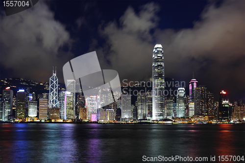 Image of Hong Kong at night