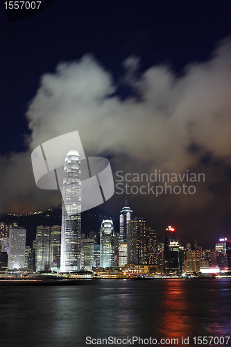 Image of Hong Kong at night