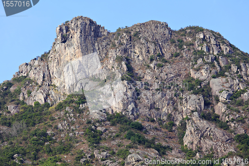 Image of Lion Rock, symbol of Hong Kong spirit