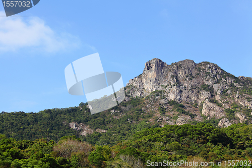 Image of Lion Rock, symbol of Hong Kong spirit