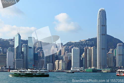 Image of Hong Kong harbour