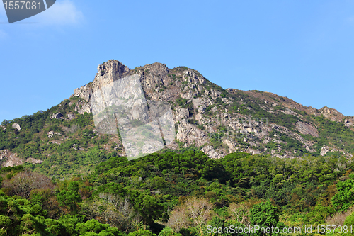 Image of Lion Rock, symbol of Hong Kong spirit