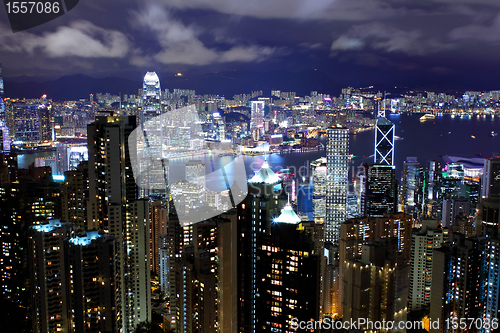 Image of Hong Kong night