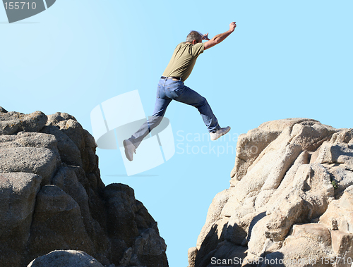 Image of Man jumping