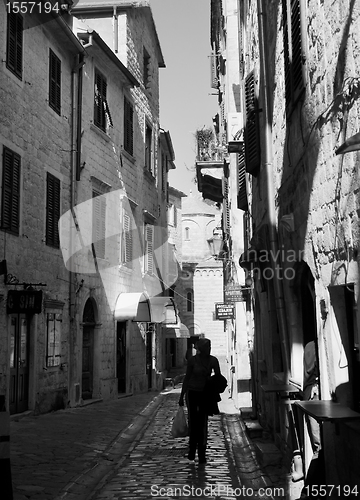 Image of Kotor Old Town street 