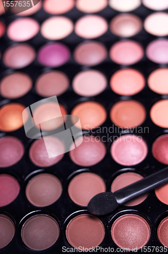 Image of eyeshadow palette professional set