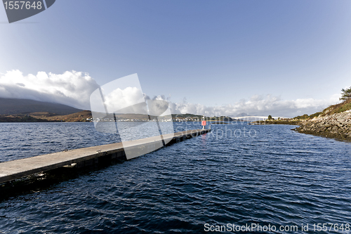 Image of peer in scottish bay