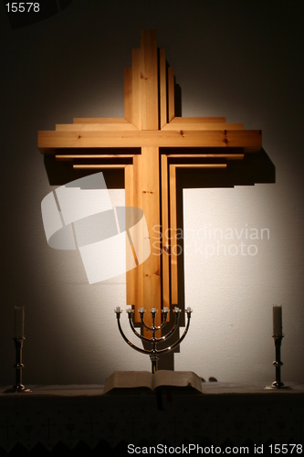 Image of Altar with a cross