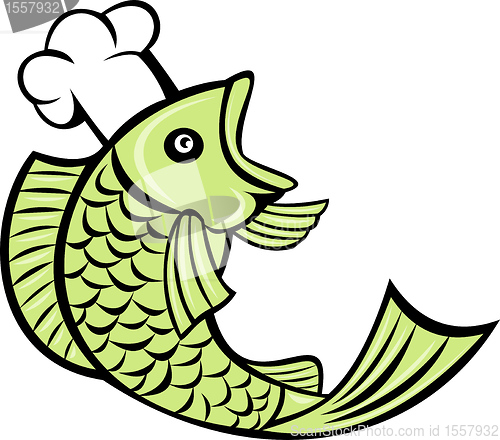Image of fish cook chef baker
