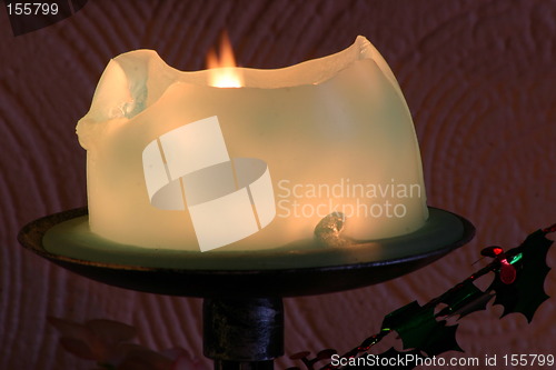 Image of glowing candle