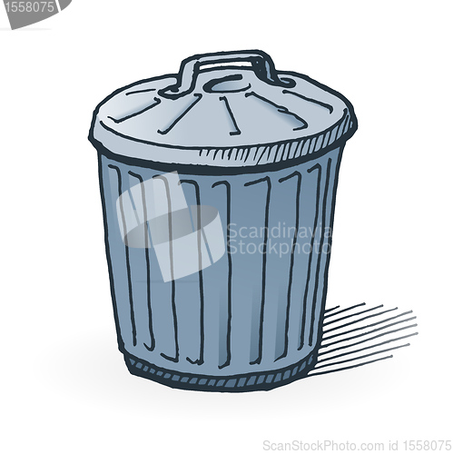 Image of American Trash Can