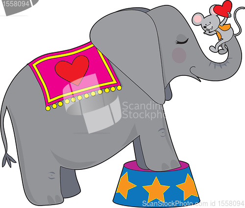 Image of Elephant and Mouse