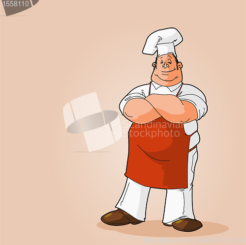Image of Portrait of a Chef Clip Art