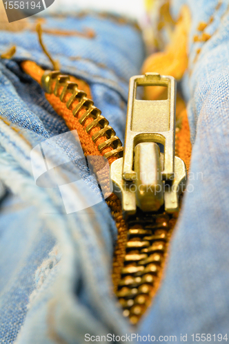 Image of Zipper on  jeans
